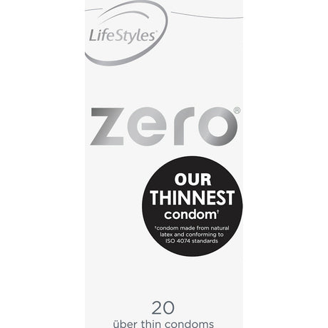 LifeStyles Zero 20 Condoms - Lotions & Potions