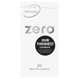 LifeStyles Zero 20 Condoms - Lotions & Potions