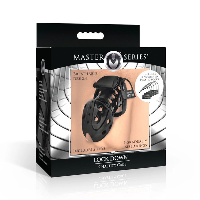 Lock Down Chastity Cage - Adult Toys - Naughty by Nature Adult Store