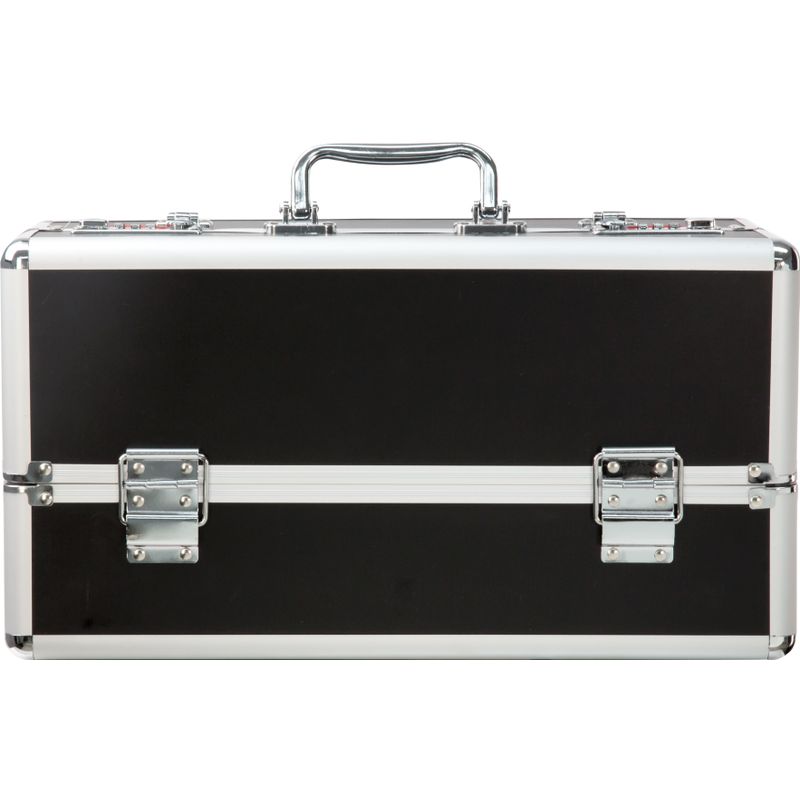 Lockable Large Vibrator Case Black - Adult Toys