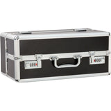 Lockable Large Vibrator Case Black - Adult Toys