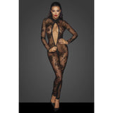 Long Tulle Overall w 3 Way Zipper - Lingerie