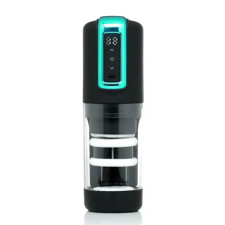 LoveBotz The Milker Roto - Stroke - USB Rechargeable Thrusting & Rotating Male Masturbator - MASTURBATORS
