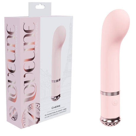 LOVELINE Cherie - Pink - Pink 14 cm USB Rechargeable Vibrator - Naughty by Nature Adult Store