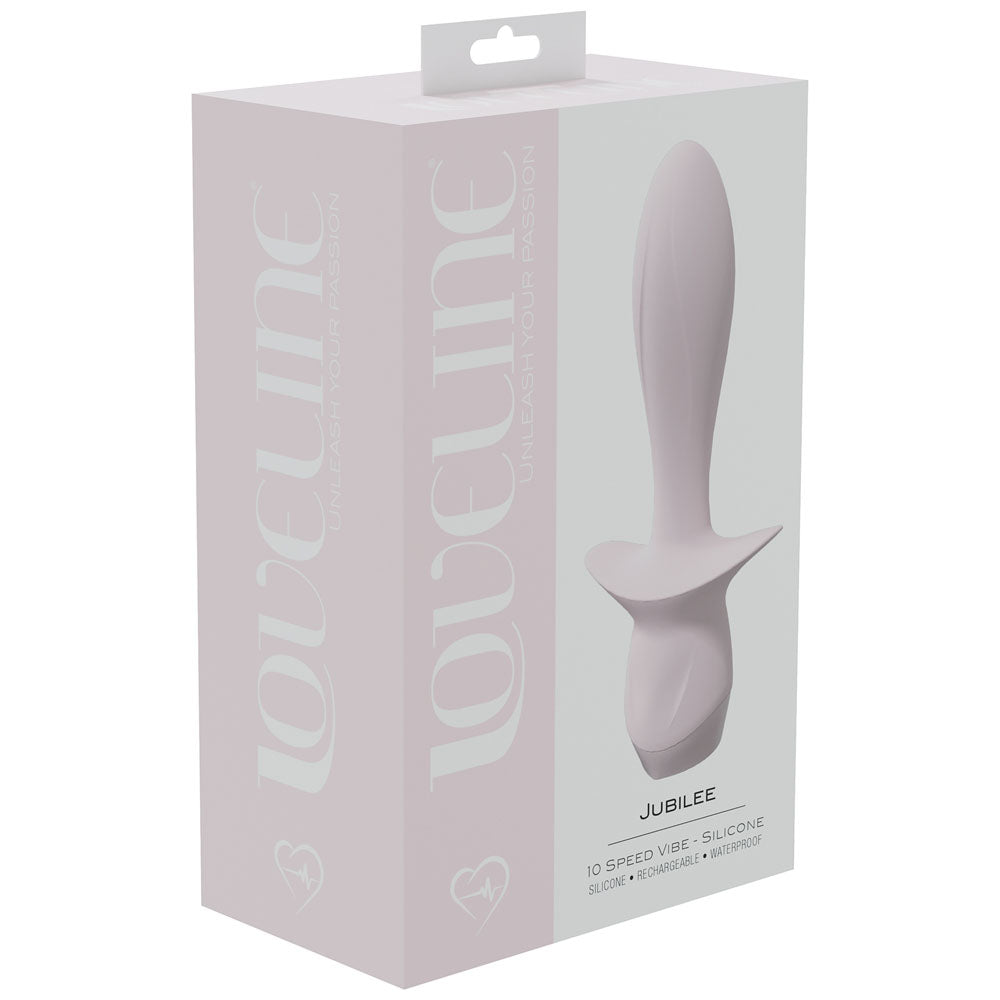 LOVELINE Jubilee - Pink Vibrating Anal Plug - Anal Toys