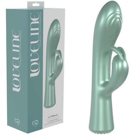 LOVELINE La Perla I - Pearlescent Green Rabbit Vibrator - VIBRATORS