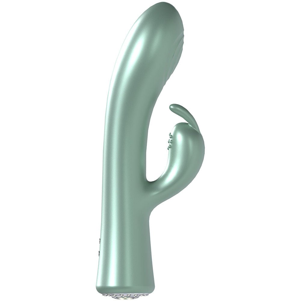 LOVELINE La Perla I - Pearlescent Green Rabbit Vibrator - VIBRATORS
