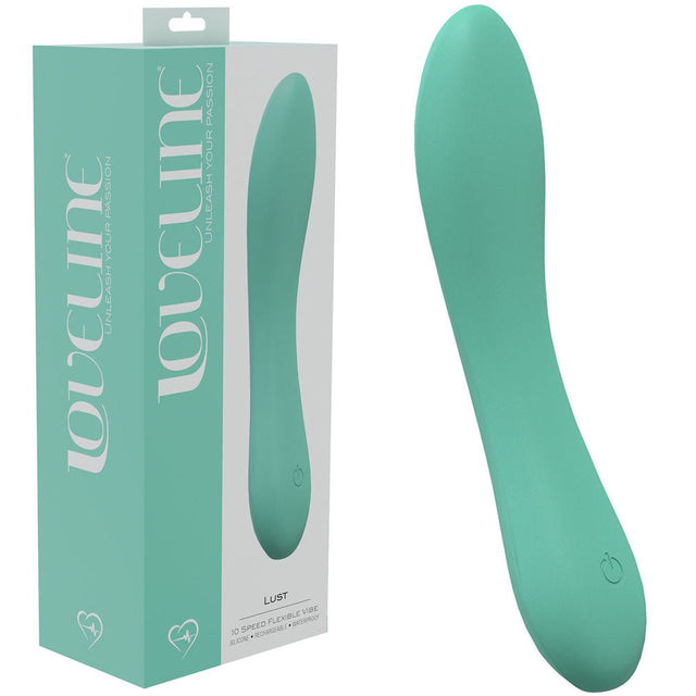 LOVELINE Lust - Green Vibrator - VIBRATORS