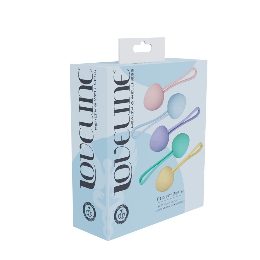 LOVELINE PelviFit Berry - Coloured Kegel Kit - Set of 5 Sizes - KEGEL TOYS