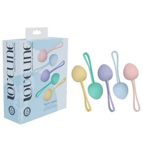 LOVELINE PelviFit Berry - Coloured Kegel Kit - Set of 5 Sizes - KEGEL TOYS
