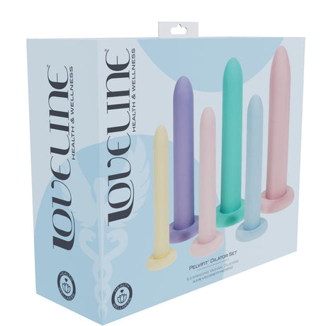 LOVELINE PelviFit Expanding Vaginal Dilator - Set of 6 Sizes - Naughty by Nature Adult Store
