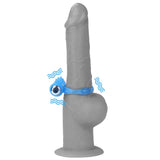 Lumino Play Vibrating Penis Ring - Glow in the Dark - COCK RINGS
