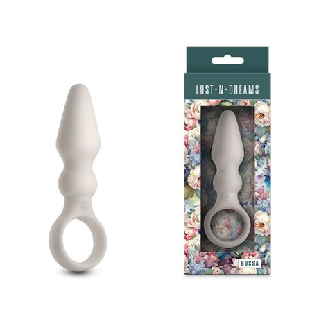 Lust - n - Dreams - Bossa - Fog - White 12.5 cm USB Rechargeable Vibrating Butt Plug - ANAL TOYS