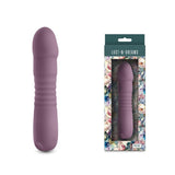 Lust - n - Dreams - Poise - Mauve Rechargeable Thrusting Vibrator - VIBRATORS
