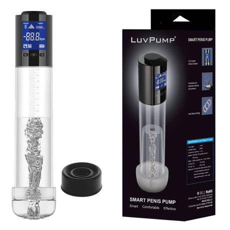 LuvPump Smart USB Rechargeable Automatic Penis Pump - PUMPS
