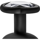 Luxe Bling Plugs Training Kit Black With Clear Gems - Adult Toys