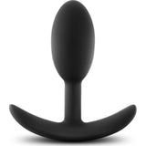 Luxe Wearable Vibra Slim Plug Small Black - Naughty by Nature Adult Store
