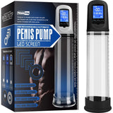 Luxury USB LCD Auto - Pump Clear - Adult Toys