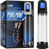 Luxury USB LCD Auto - Pump Clear - Adult Toys