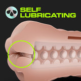 M For Men 3 - Pack Self - Lubricating Vibrating Strokers - MASTURBATORS