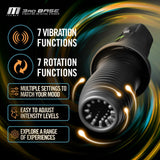 M For Men - 3rd Base - Vibrating & Rotating Auto Stroker - MASTURBATORS