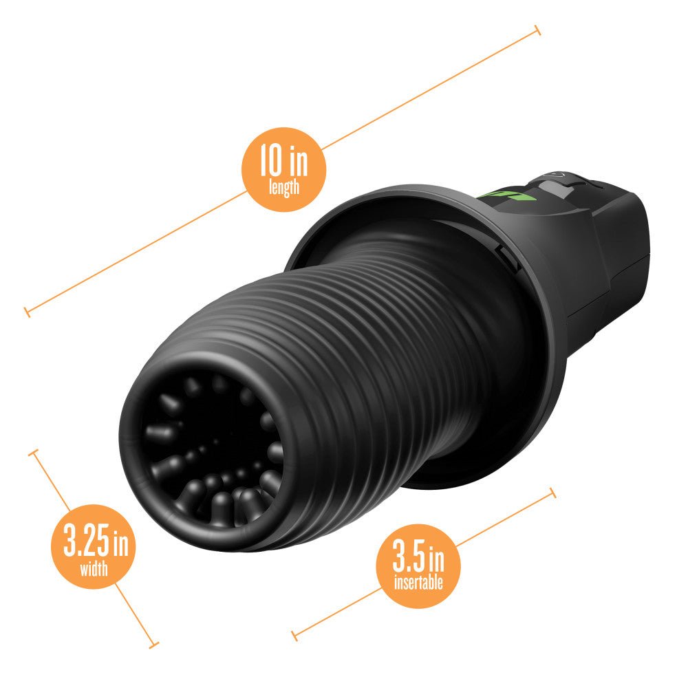 M For Men - 3rd Base - Vibrating & Rotating Auto Stroker - MASTURBATORS