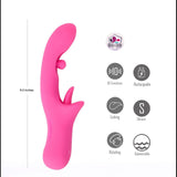 Maia ALORA - Pink 24.1 cm Rotating & Licking Vibrator - VIBRATORS