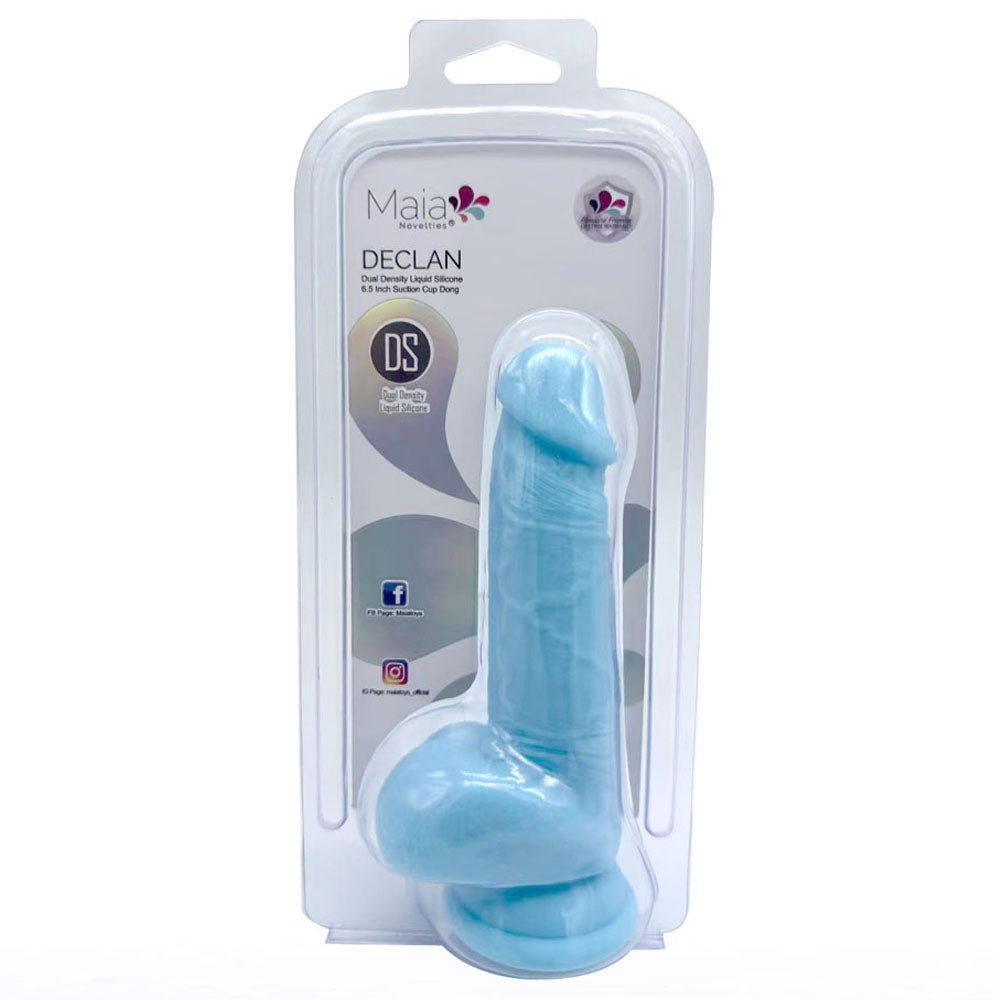 Maia DECLAN - Blue 16.5 cm Dual Density Dong - DONGS