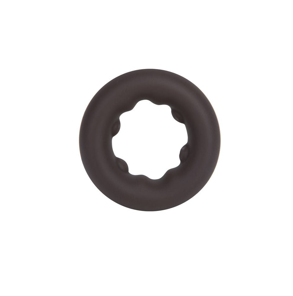 Maia Gunner Chocolate Dark Brown Cock Ring For Men - COCK RINGS