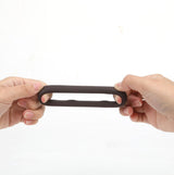 Maia Gunner Chocolate Dark Brown Cock Ring For Men - COCK RINGS