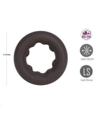 Maia Gunner Chocolate Dark Brown Cock Ring For Men - COCK RINGS