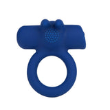 Maia Huxley USB Rechargeable Vibrating Cock Ring – Strong Blue Motor - COCK RINGS
