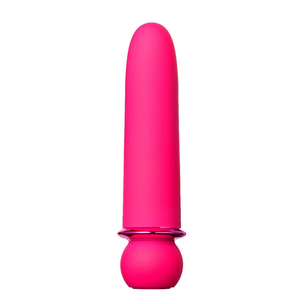 Maia JAGUAR - Pink 10.1 cm USB Rechargeable Bullet - BULLETS & EGGS
