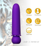Maia JAGUAR - Purple 10.1 cm USB Rechargeable Bullet - BULLETS & EGGS