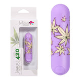 Maia Jessi 420 - Violet USB Rechargeable Bullet - BULLETS & EGGS