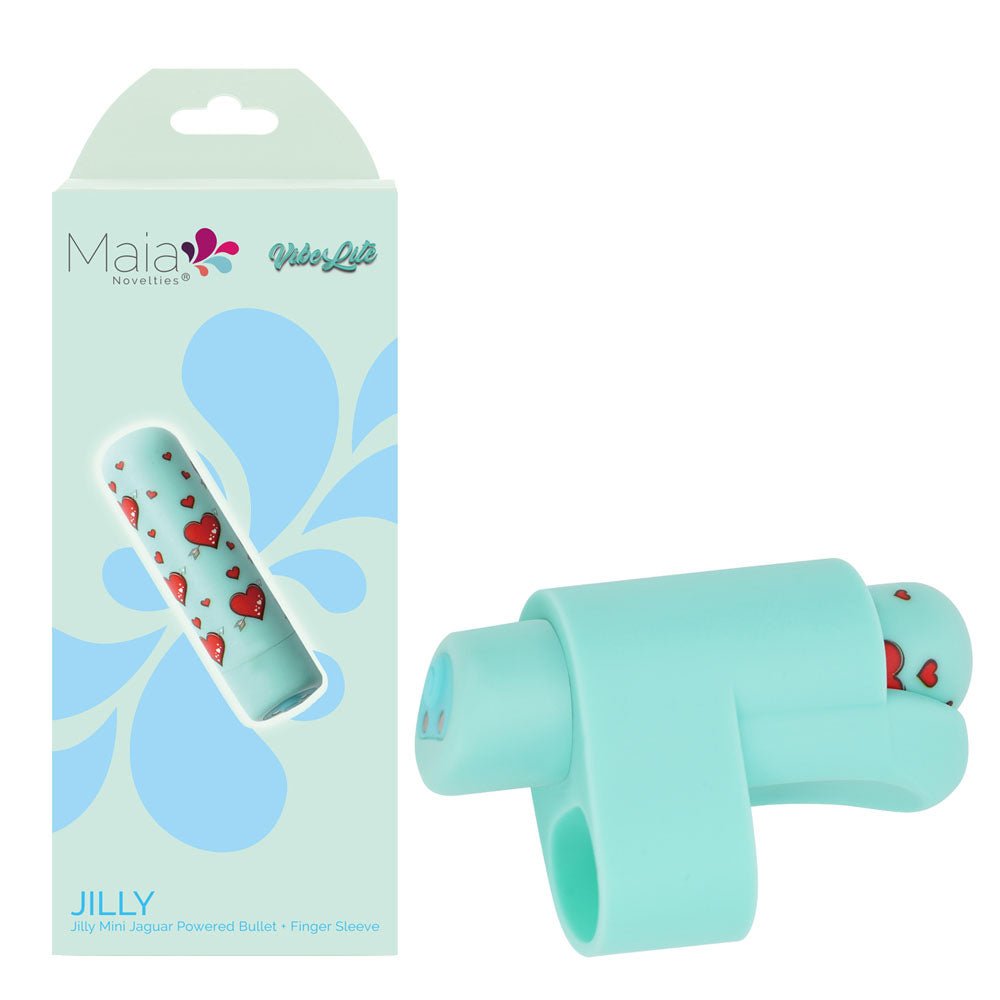 Maia Jilly Teal USB Rechargeable Powerful Finger Stimulator - STIMULATORS