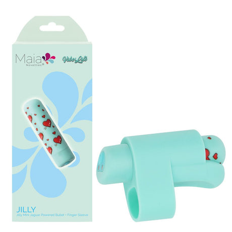 Maia Jilly Teal USB Rechargeable Powerful Finger Stimulator - STIMULATORS