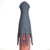 Maia LEO Penis Head Tickler Pro – USB Rechargeable Male Stimulator, Grey - MASTURBATORS