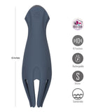 Maia LEO Penis Head Tickler Pro – USB Rechargeable Male Stimulator, Grey - MASTURBATORS