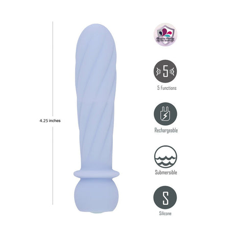 Maia Symba Purple Usb Rechargeable Powerful Bullet Vibrator - BULLETS & EGGS