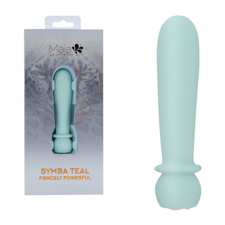 Maia SYMBA Teal USB Rechargeable Powerful Bullet Vibrator 10.8 cm - BULLETS & EGGS