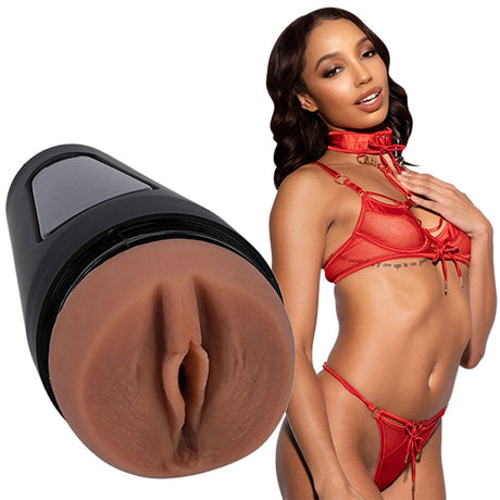 Main Squeeze - Alexis Tae - Brown Vagina Stroker - MASTURBATORS - Naughty by Nature Adult Store