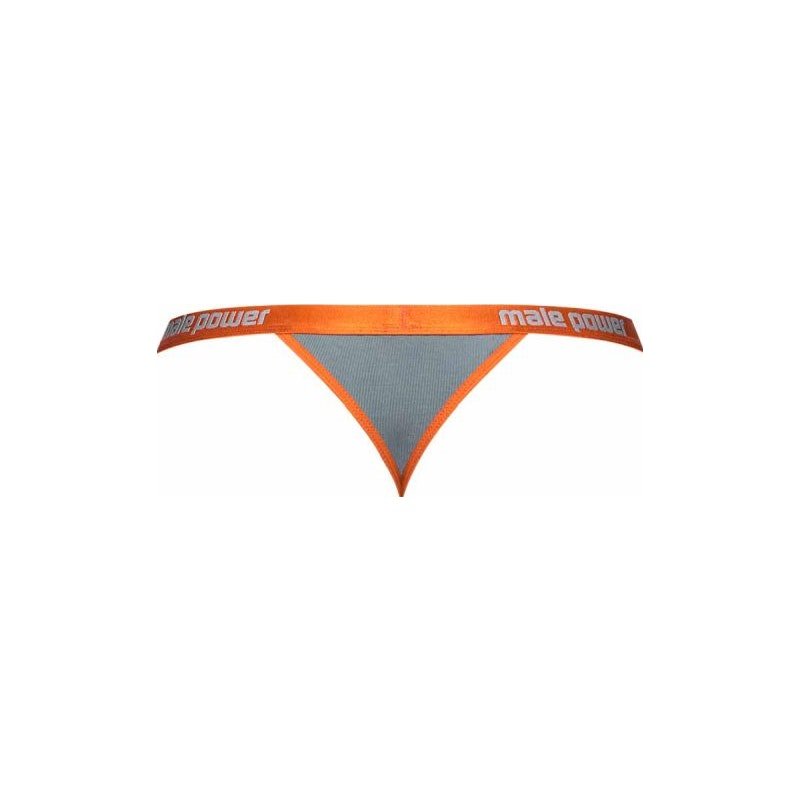 Male Power Casanova Uplift Micro Thong Grey - Lingerie