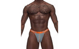 Male Power Casanova Uplift Micro Thong Grey - Lingerie