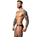Male Power Liquid Onyx 2.0 Moonshine Jock Black - Lingerie