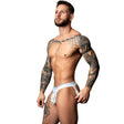 Male Power Marble Jock Strap White - Naughty by Nature Adult Store