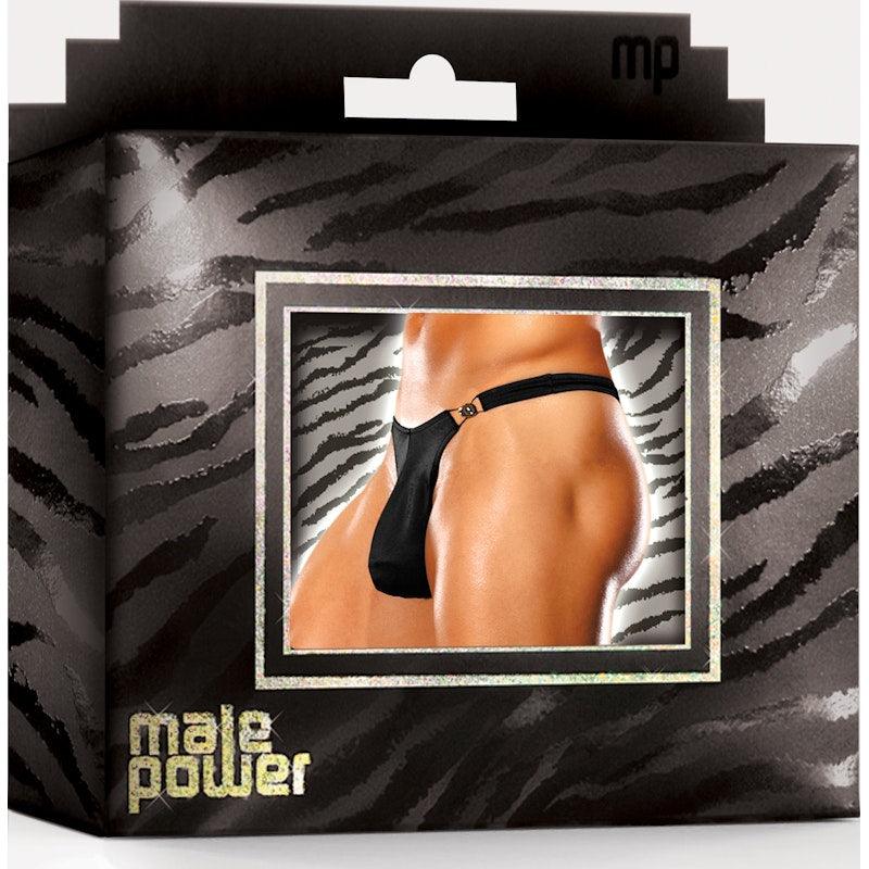 Male Power Spandex Quick Release Bong Clip Thong - Lingerie