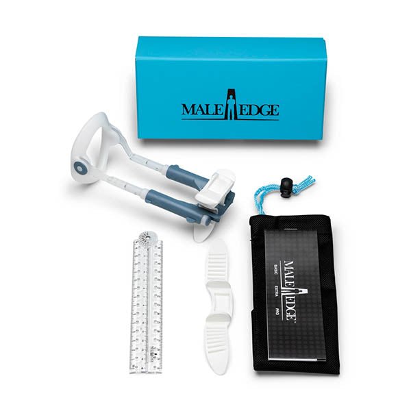 MaleEdge Basic Kit - Penis Enlarger Kit in Blue Case - PUMPS