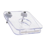 Master Series Clear Acrylic Cock and Ball Crusher – Adjustable Pressure - Adult Toys