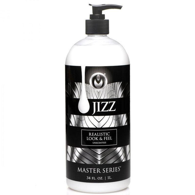Master Series Jizz - 1000 ml - Water Based Cum Lubricant - 1000 ml Bottle - Naughty by Nature Adult Store